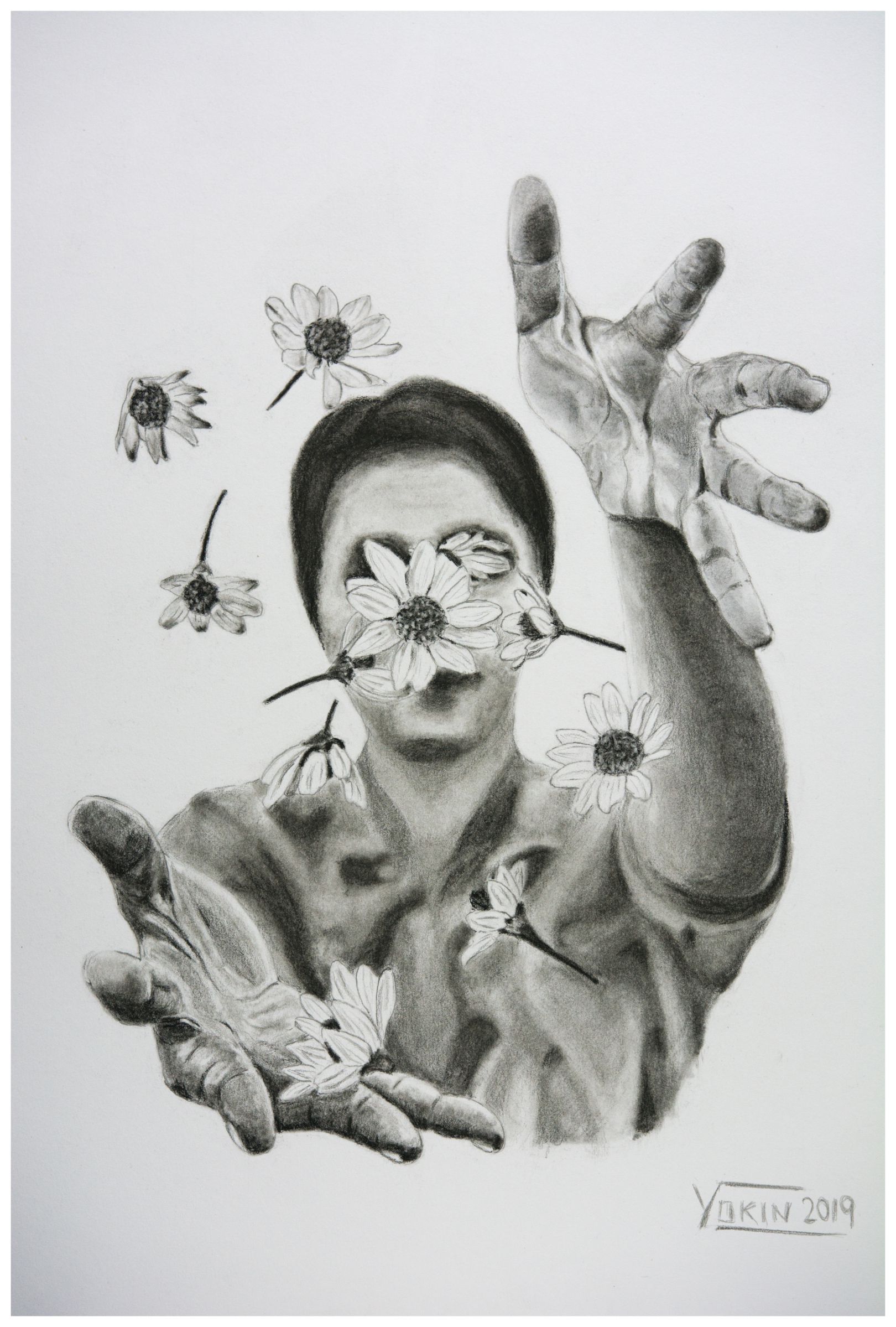SPRING - Charcoal by Yokin. 