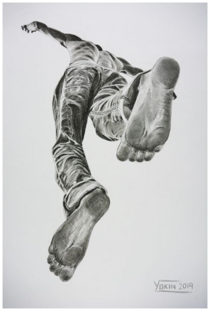 STEPS - Charcoal by Yokin. 