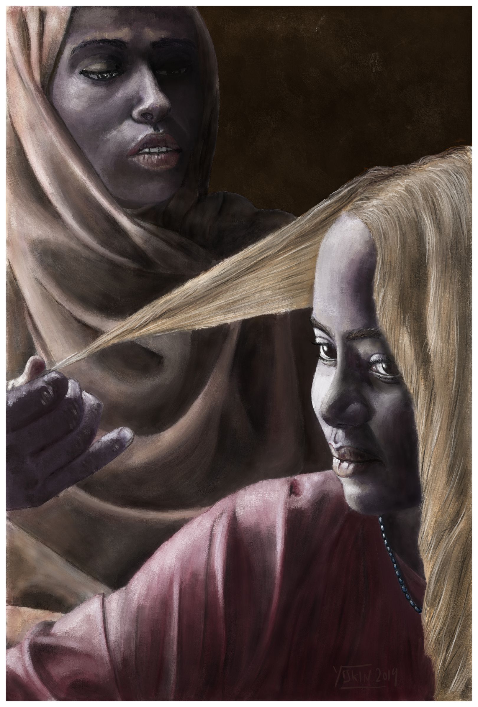 MOTHER - Painting by Yokin.
