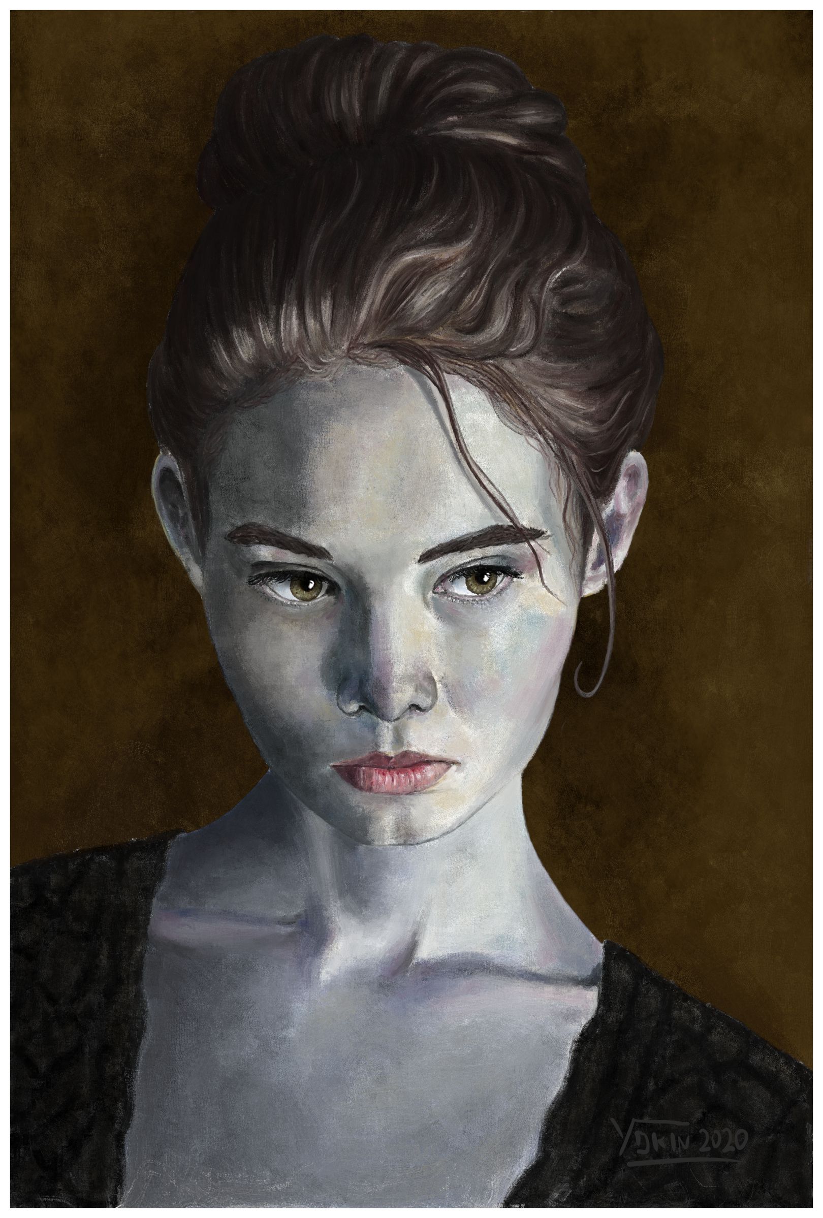GISELLE - Painting by Yokin.