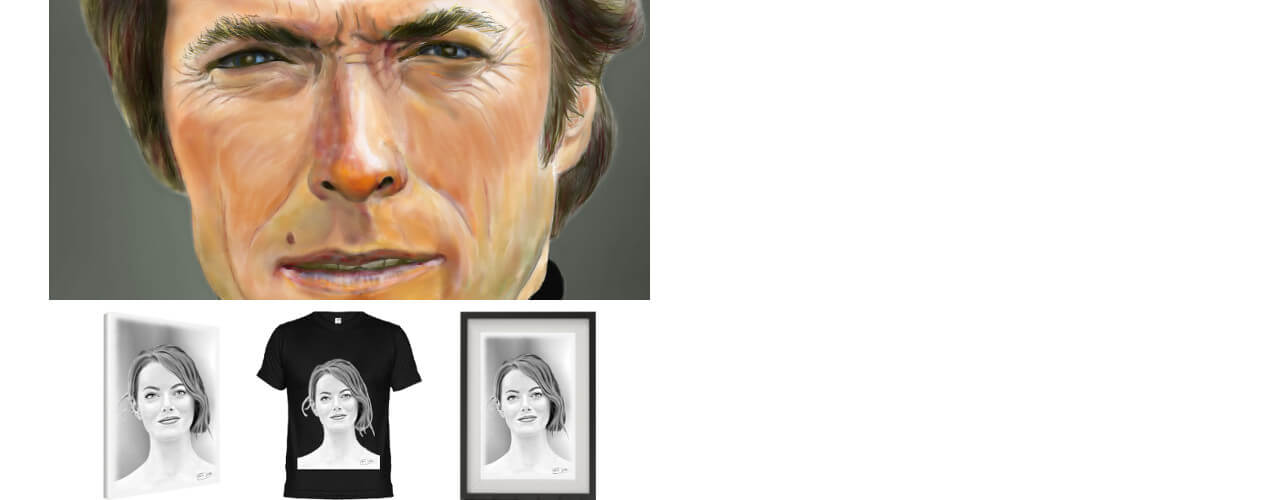 TAILOR-MADE PORTRAIT – figurative art beautiful, gift item, decor item, art item.